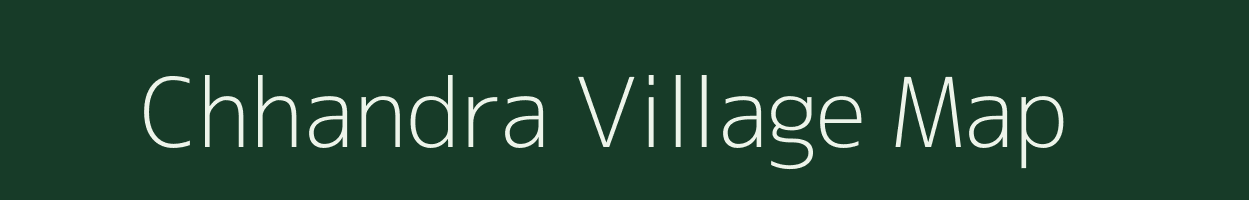 Chhandra village map in West Bengal