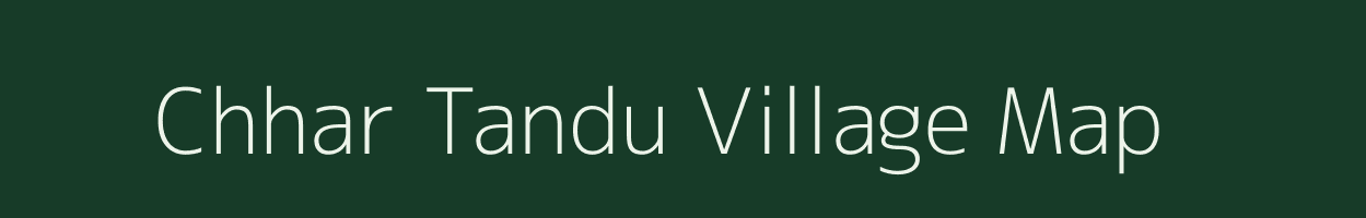 Chhar Tandu village map in West Bengal