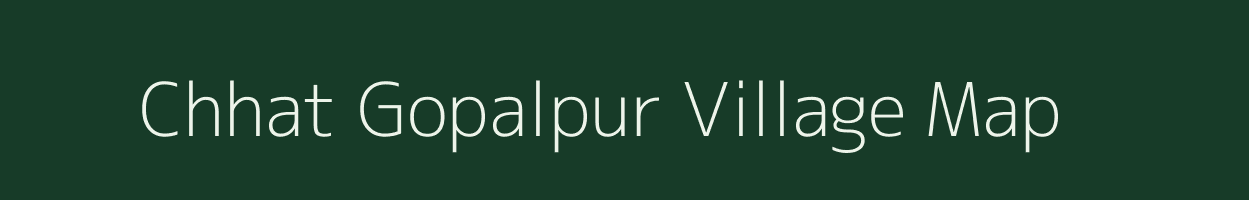 Chhat Gopalpur village map in West Bengal