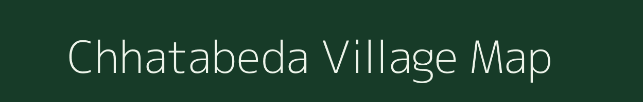 Chhatabeda village map in Odisha