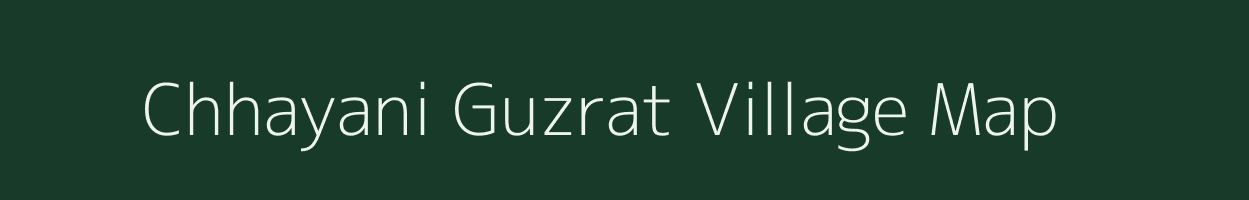 Chhayani Guzrat village map in West Bengal