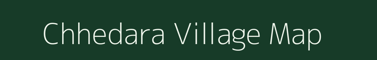 Chhedara village map in Odisha
