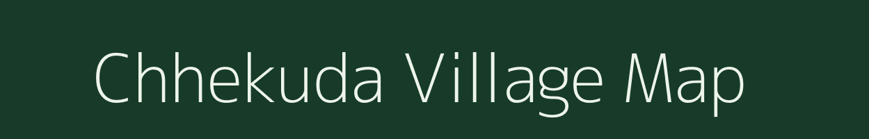 Chhekuda village map in Uttarakhand