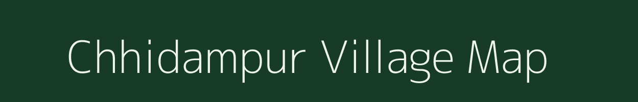 Chhidampur village map in West Bengal