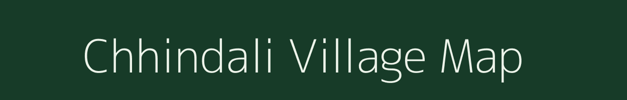 Chhindali village map in Chhattisgarh
