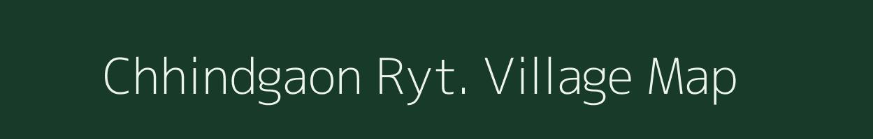 Chhindgaon Ryt. village map in Madhya Pradesh