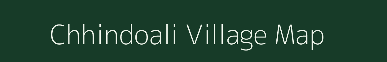 Chhindoali village map in Chhattisgarh