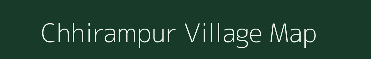 Chhirampur village map in West Bengal