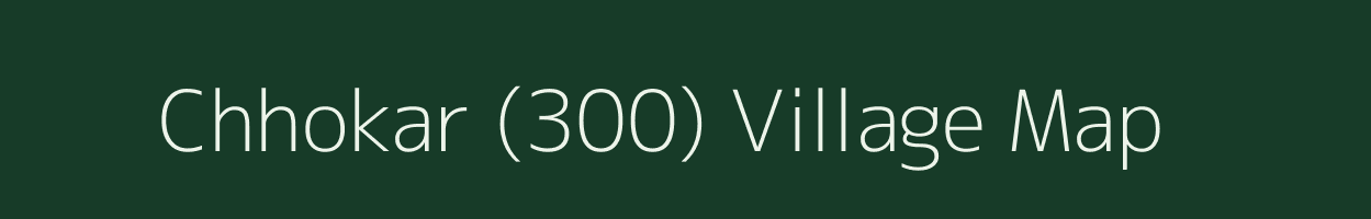 Chhokar (300) village map in Punjab