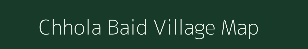 Chhola Baid village map in West Bengal