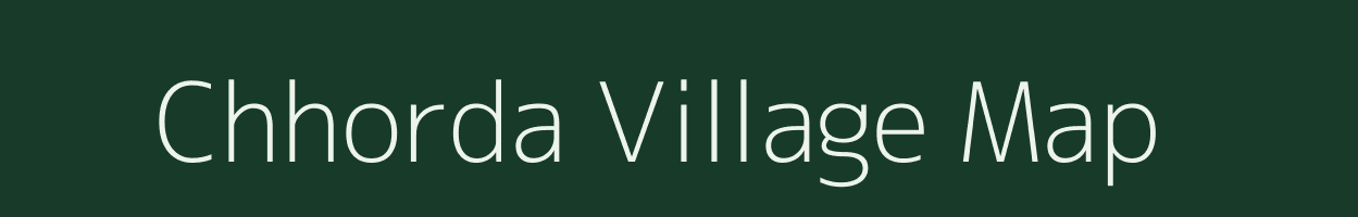 Chhorda village map in West Bengal