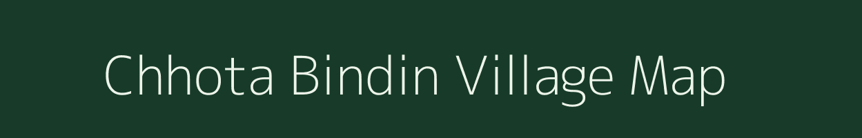 Chhota Bindin village map in Jharkhand