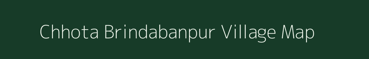 Chhota Brindabanpur village map in West Bengal
