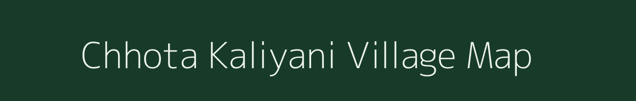 Chhota Kaliyani village map in Jharkhand