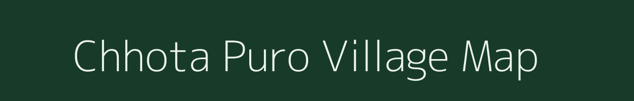 Chhota Puro village map in Jharkhand