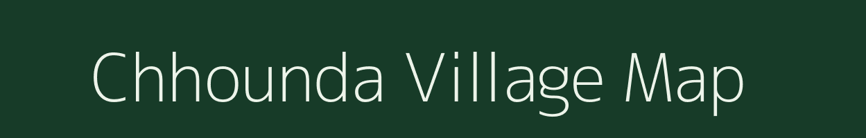 Chhounda village map in Madhya Pradesh