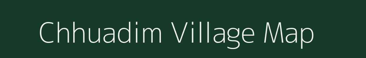 Chhuadim village map in Odisha