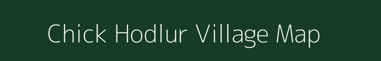 Chick Hodlur village map in Karnataka