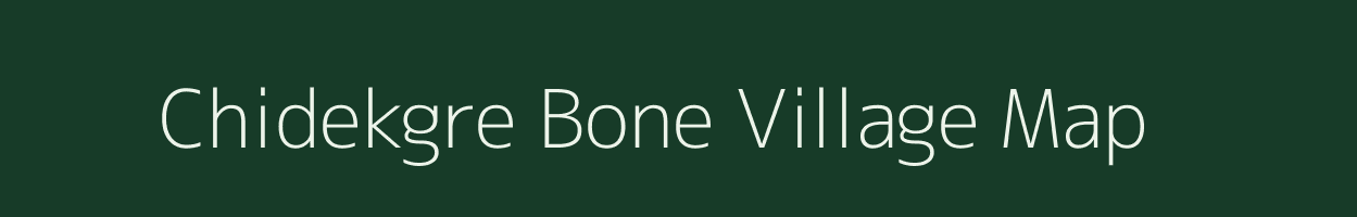 Chidekgre Bone village map in Meghalaya