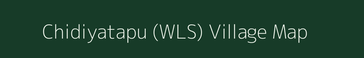 Chidiyatapu (WLS) village map in Andaman & Nicobar Islands