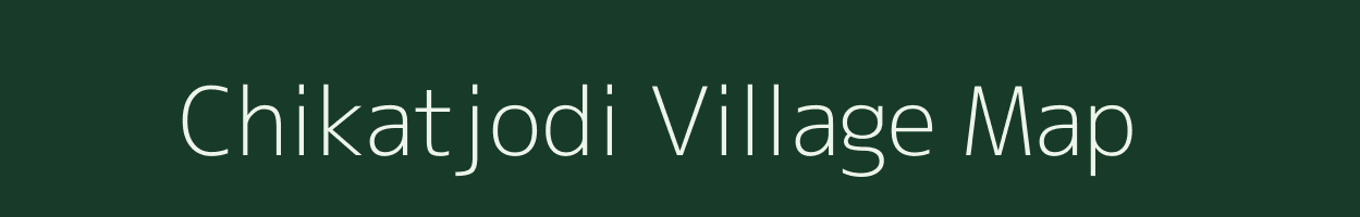 Chikatjodi village map in Odisha