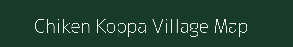 Chiken Koppa village map in Karnataka