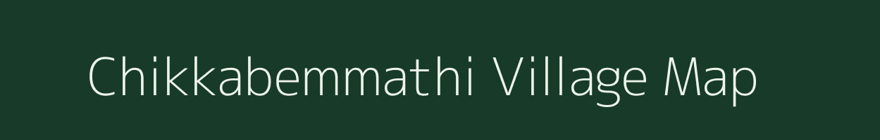 Chikkabemmathi village map in Karnataka