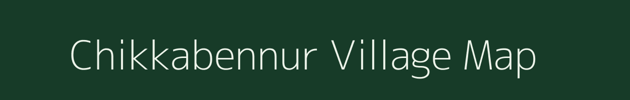 Chikkabennur village map in Karnataka