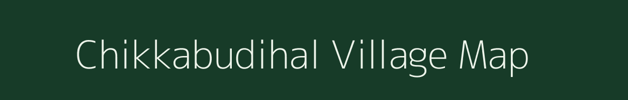 Chikkabudihal village map in Karnataka