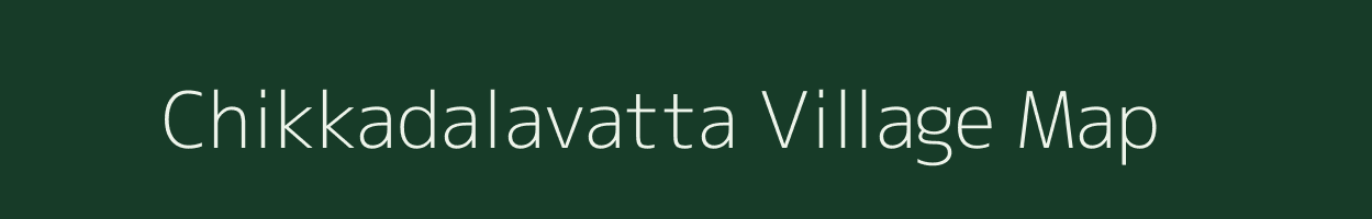 Chikkadalavatta village map in Karnataka