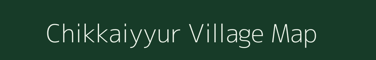 Chikkaiyyur village map in Karnataka