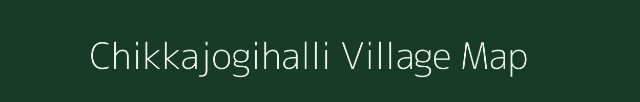 Chikkajogihalli village map in Karnataka