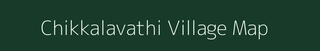 Chikkalavathi village map in Karnataka
