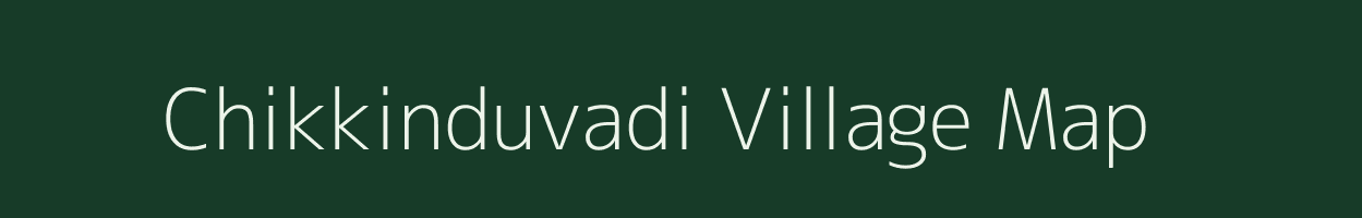 Chikkinduvadi village map in Karnataka