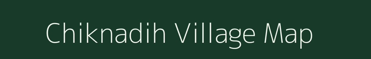 Chiknadih village map in Jharkhand