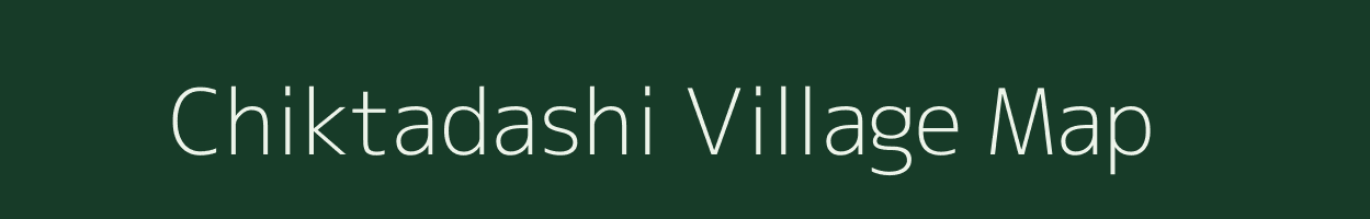 Chiktadashi village map in Karnataka