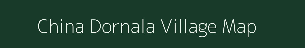 China Dornala village map in Andhra Pradesh