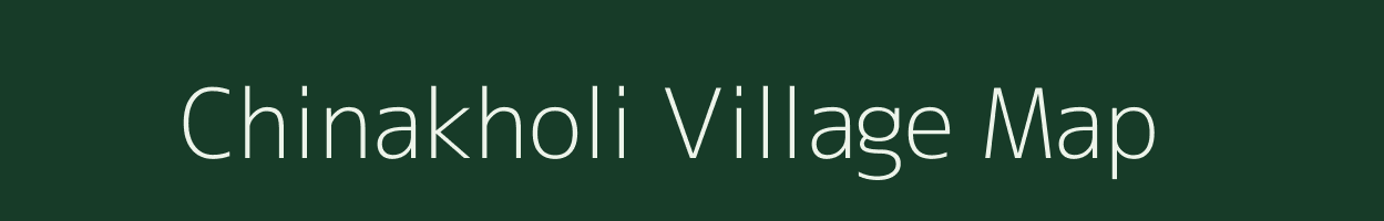 Chinakholi village map in Uttarakhand