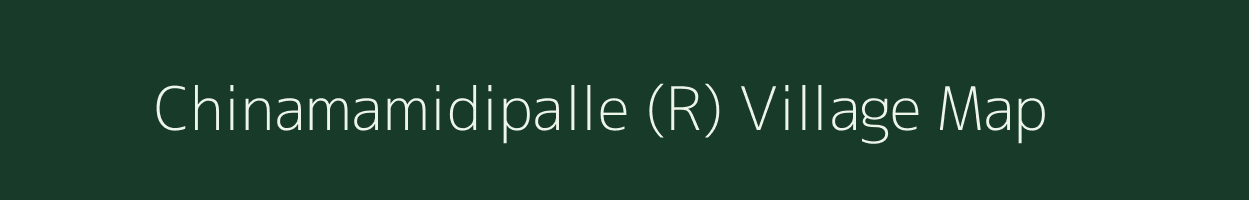 Chinamamidipalle (R) village map in Andhra Pradesh
