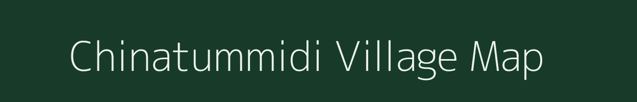 Chinatummidi village map in Andhra Pradesh