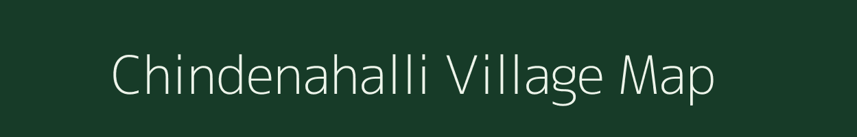 Chindenahalli village map in Karnataka