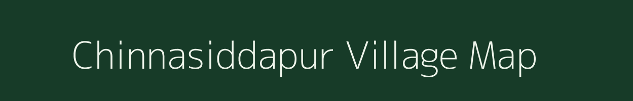 Chinnasiddapur village map in Andhra Pradesh
