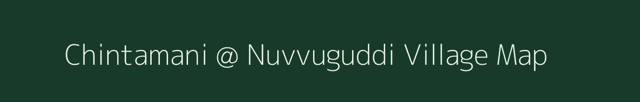 Chintamani @ Nuvvuguddi village map in Andhra Pradesh