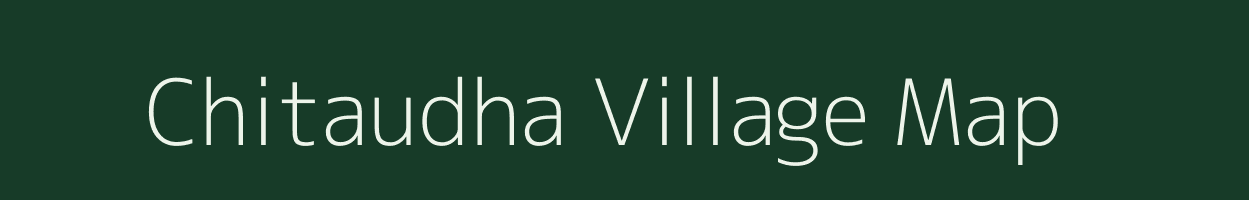 Chitaudha village map in Madhya Pradesh