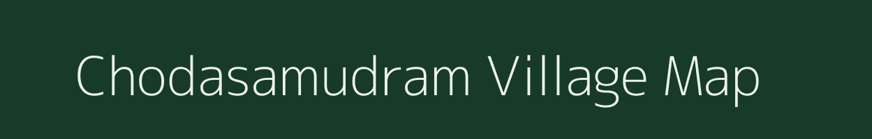 Chodasamudram village map in Andhra Pradesh