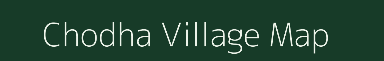 Chodha village map in Rajasthan