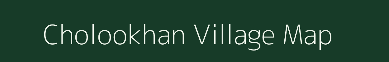 Cholookhan village map in Rajasthan