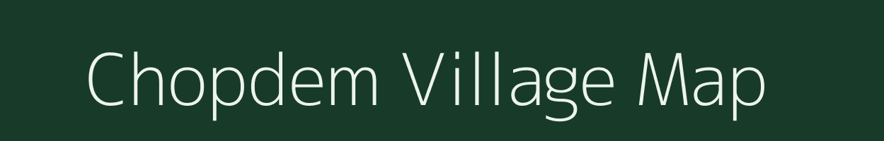 Chopdem village map in Goa