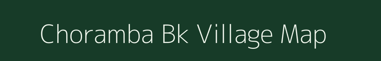 Choramba Bk village map in Maharashtra