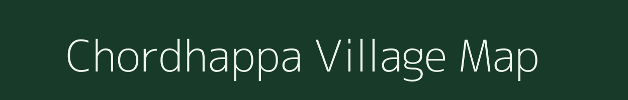 Chordhappa village map in West Bengal